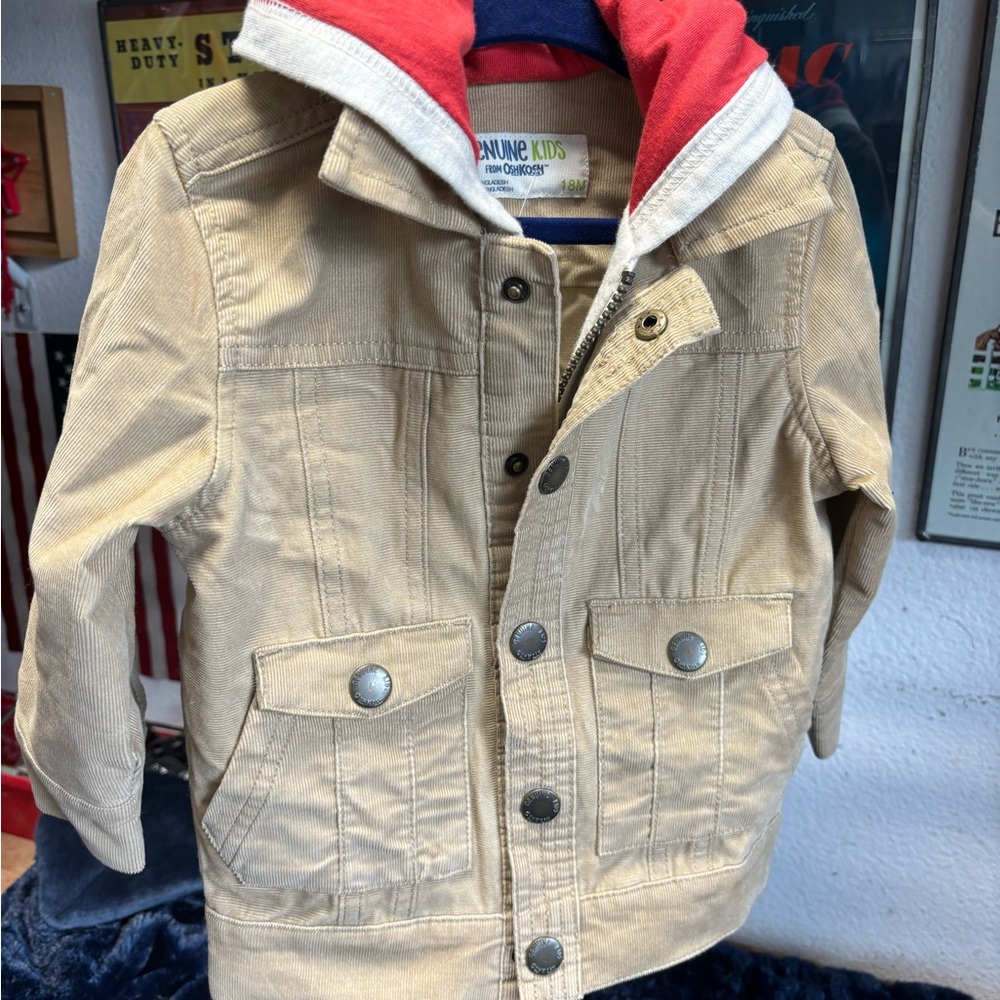 Carters Corduroy Jacket 18 months